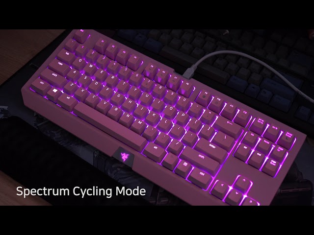 Razer BlackWidow Tournament Edition Chroma V2 Quartz Pink LED 