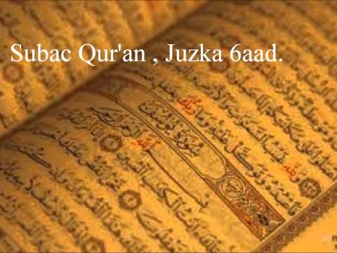 Subac Qur An Oo Kaamil Ah Juzka 6aad