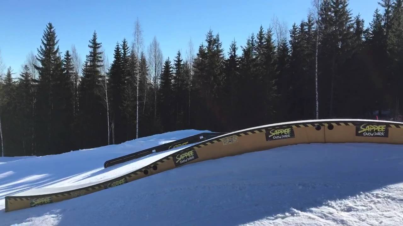 Sappee Snow Park Mini-Street 16.3.2016