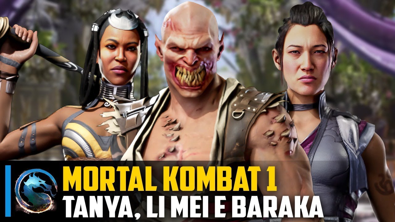 Li Mei, Tanya and Baraka revealed for Mortal Kombat 1 in new