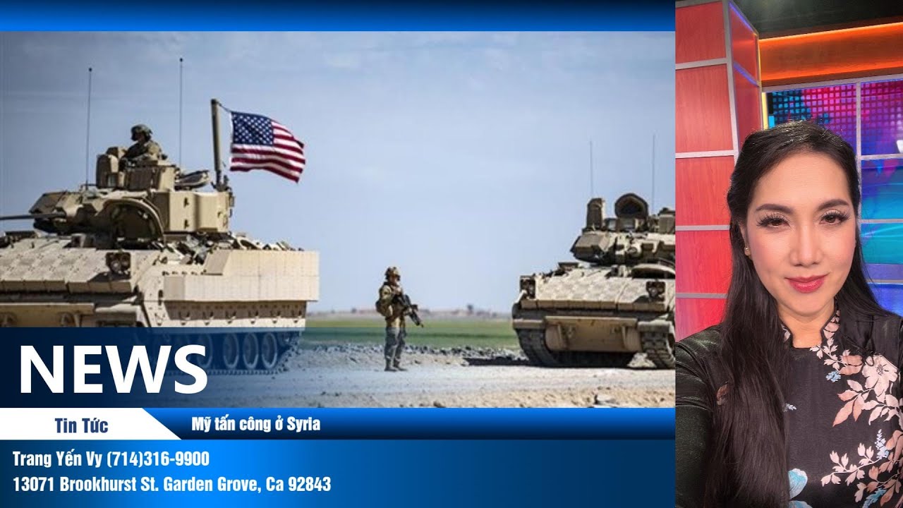 🔴 Trang Yen Vy IVTV BREAKING NEWS | Mỹ tấn công ở Syria 