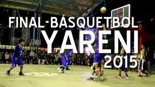 Final de Básquetbol, Yareni vs San Isidro, Sierra Norte, Oaxaca 2015.