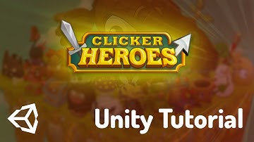 HOW TO MAKE A SUPER BASIC CLICKER HEROES IDLE GAME USING UNITY C#!