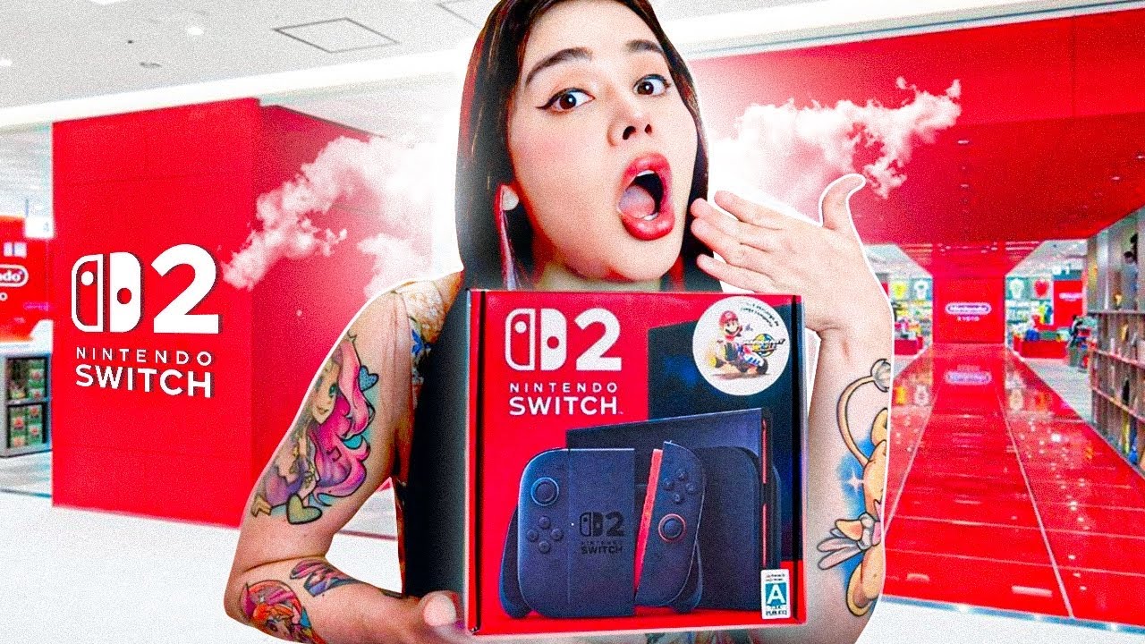 COMPRANDO LA NUEVA NINTENDO SWITCH 2!!