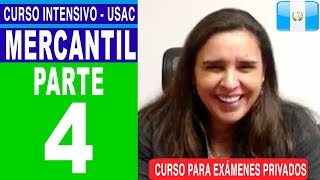 Curso Intensivo de Derecho Mercantil - PARTE 4 - Preguntas de Examen Privado de Derecho - USAC