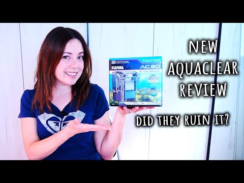 The new Aquaclear Filter AC20 has some big shoes to fill! (Not Sponsored) Review and Unboxing