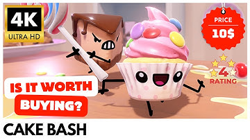 CAKE BASH - GAMEPLAY NO COMMENTARY 4K - PS5, PS4, XBOX SERIES X|S, XBOX ONE, NINTENDO, PC