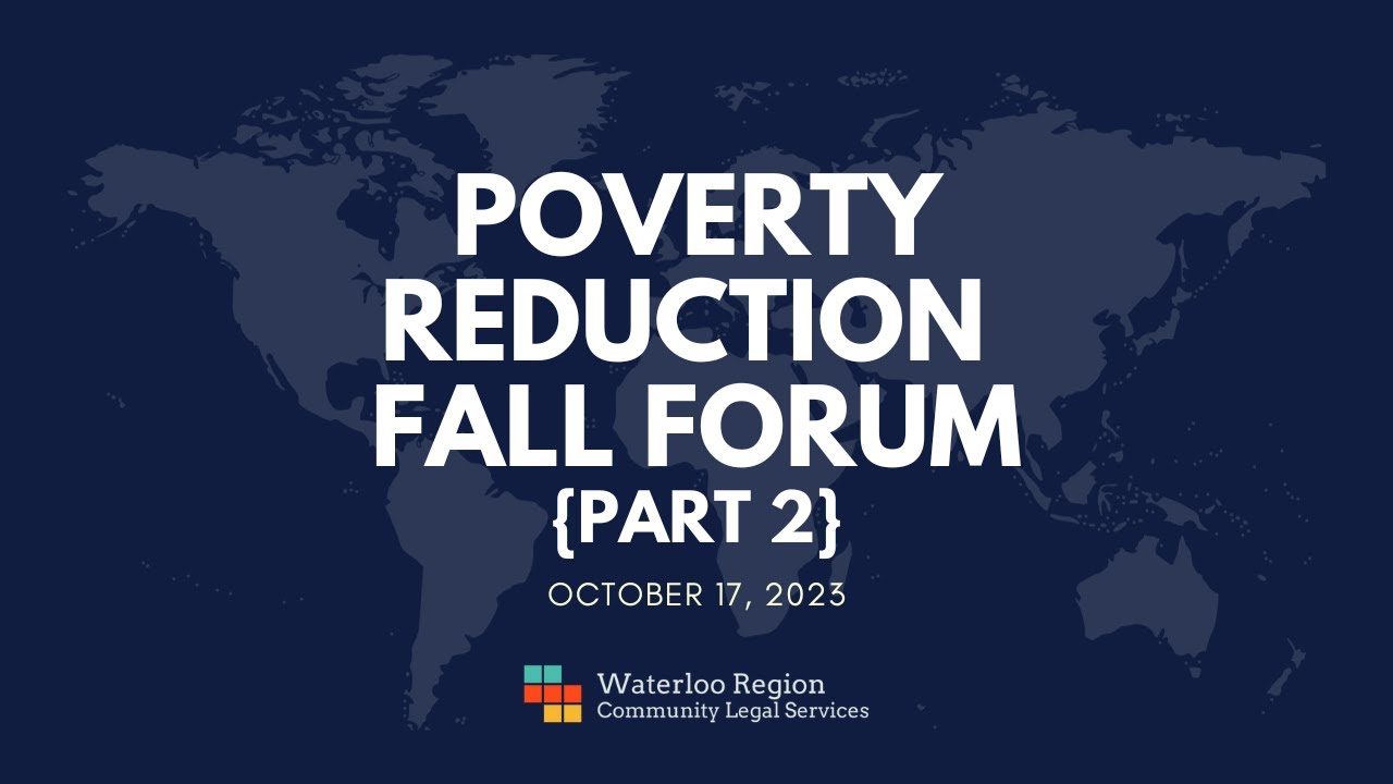Poverty Reduction Fall Forum | PART 2