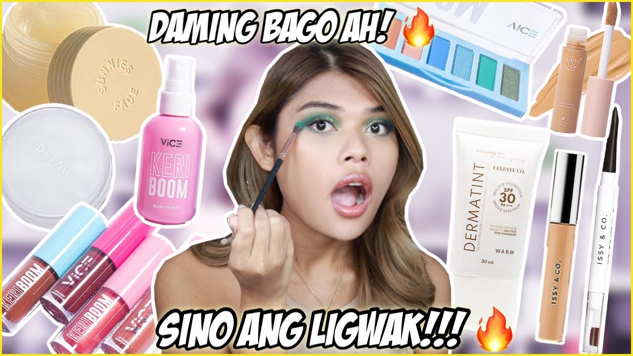 TRYING NEW AFFORDABLE SKINCARE & MAKEUP! SUNNIES FACE DREAM CREAM, VICE