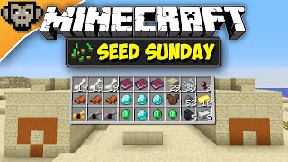 Minecraft 1.15.2 | Desert Temple Of Treasure | Seed Sunday - Ep292 - (Java Edition)