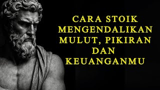 BELAJAR MENGENDALIKAN MULUT, PIKIRAN, KEADAAN EMOSIONAL, dan UANG |  PELAJARAN dari STOIKISME
