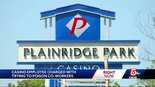 Casino cleaner charged with trying to poison co-workers
