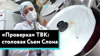 "Проверка" ТВК: красноярская столовая "Съем слона" на Водопьянова
