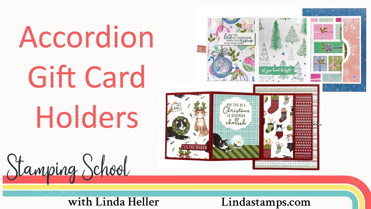 Accordion Gift Card Holders YouTube