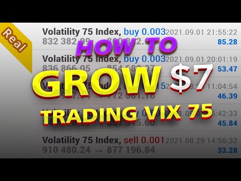 My 2023 VIX 75 SECRETS For Growing Small Accounts Synthetic Indices Course For Beginners 2023
