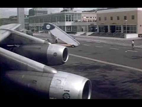 Klm Garuda Douglas Dc 8 33 Arrival Curacao 1972