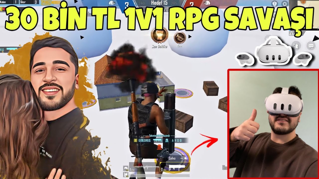 EN BÜYÜK ÖDÜLLÜ RPG VS  ATTIK, 30.000 TL GELECEĞİN TEKNOLOJİSİNİ KAZANDIM! -PUBG MOBİLE