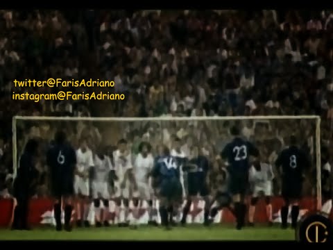 Adriano goal on the Real Madrid 2001/2002