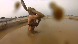 GoPro  - Trampoline mud jumping