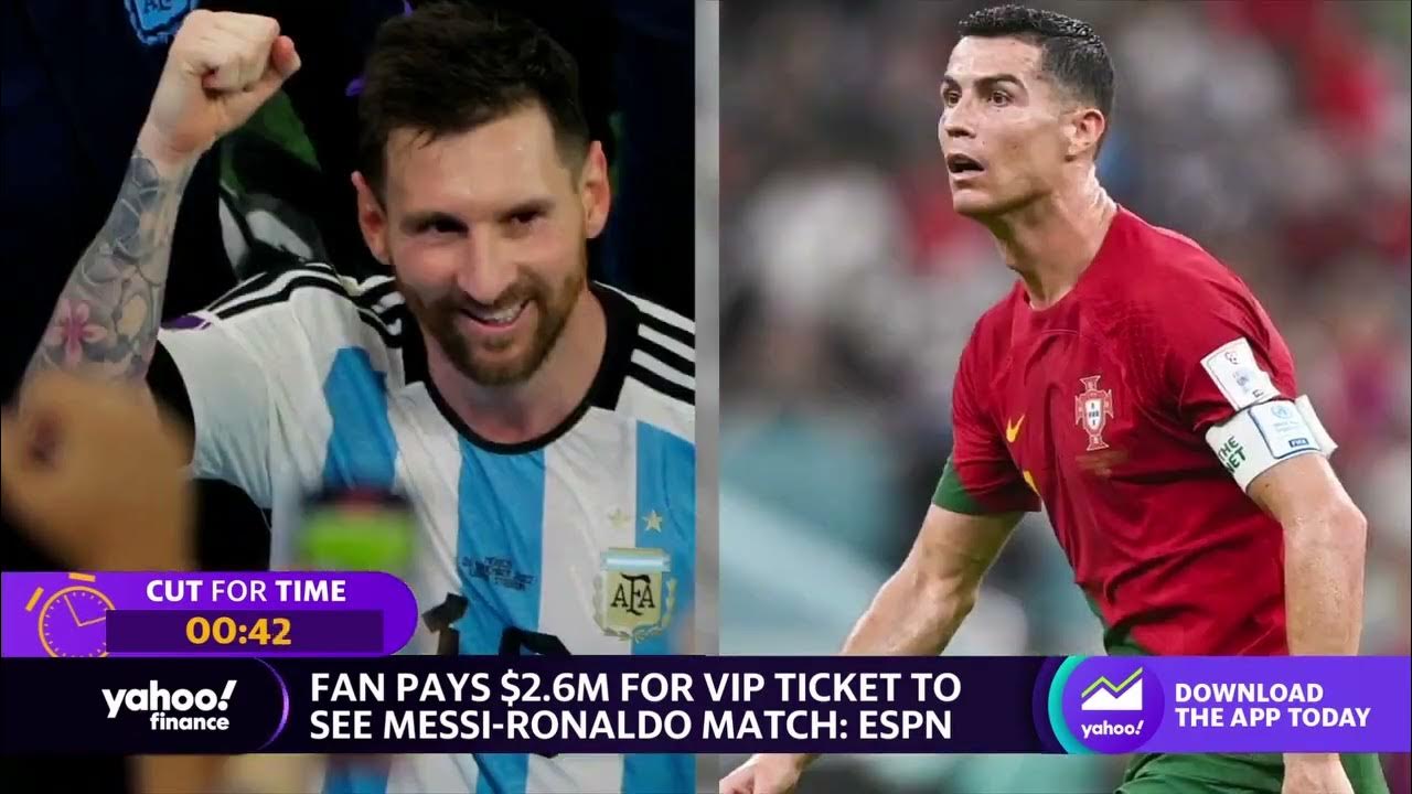 Cristiano Ronaldo, Lionel Messi: Fan Pays Millions to Watch, Meet Soccer  Legends - Sports Illustrated