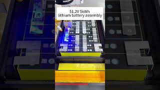 51.2V 5kWh Lithium Battery Assembly for Off-Grid &amp; RV Power Systems
