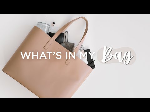 WHAT’S IN MY BAG? | Minimalist Edition 2020