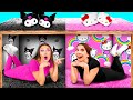ベッドの下の秘密の部屋 | 金持ち VS ブローク い チャレンジ