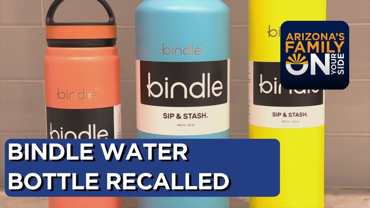 Bindle water bottle being recalled for lead poisining