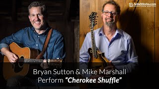 Video voorbeeld van "Bryan Sutton and Mike Marshall - "Cherokee Shuffle""