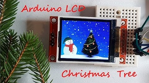 Arduino LCD Christmas Tree
