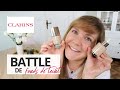 BATTLE CLARINS : Skin Illusion VS Everlasting Youth Fluid