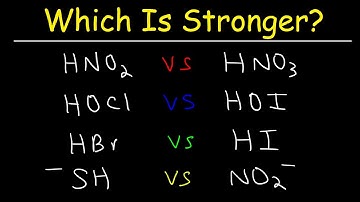 Acid Base Strength - Which Is Stronger?
