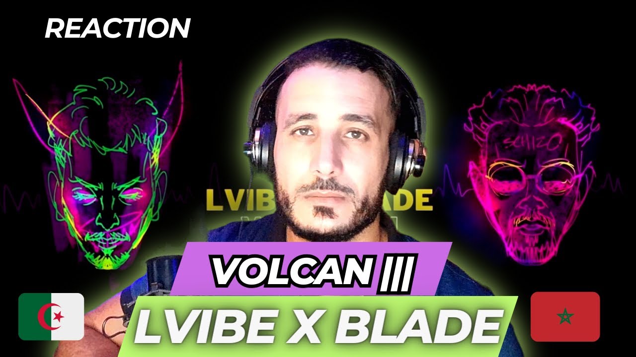 L'VIBE - VOLCAN III FT BLADE 🔥LOCO REACTION🔥 القوافي بالقاف