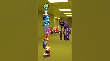Inside Out 2 VS CatNap #shorts #insideout2 #catnap #poppyplaytimechapter