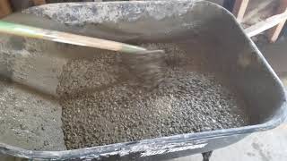 HTH ASMR: Mixing, Pouring And Smoothing Concrete