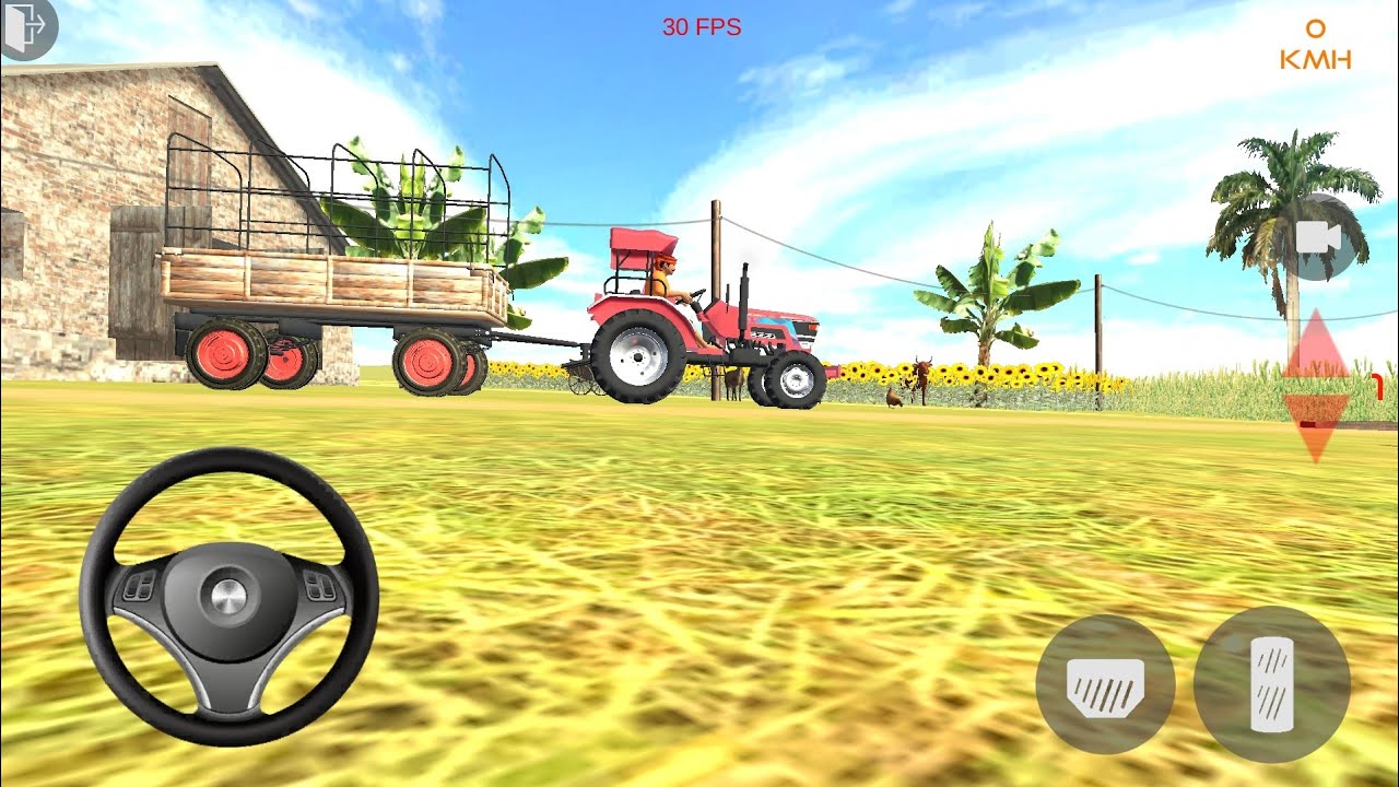 Indian Tractor Driving 3d Tractor Game Tractor Wala Game Android