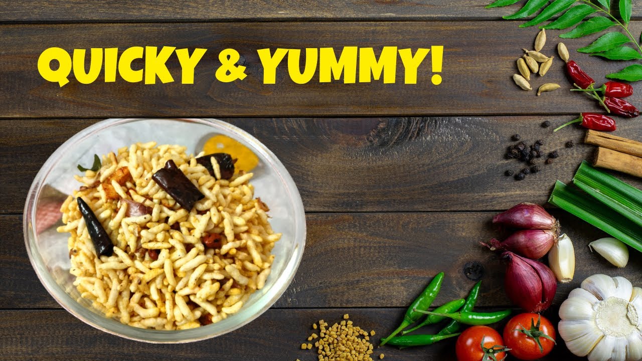 Puffed Rice In Tamil இப்படி யம்மியா பொரியை மாற்றி பாருங்க | Kara Pori in Tamil | Spicy ...