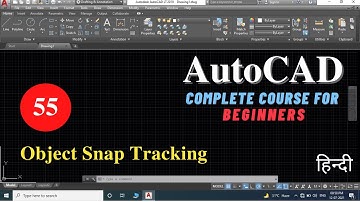 Object Snap Tracking | AutoCAD tutorial for beginners in Hindi | Viren Patel | AutoCAD in Hindi