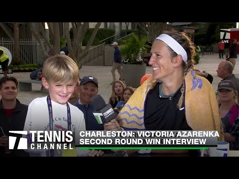 Victoria Azarenka  | Tennis Channel Charleston Second Round ...