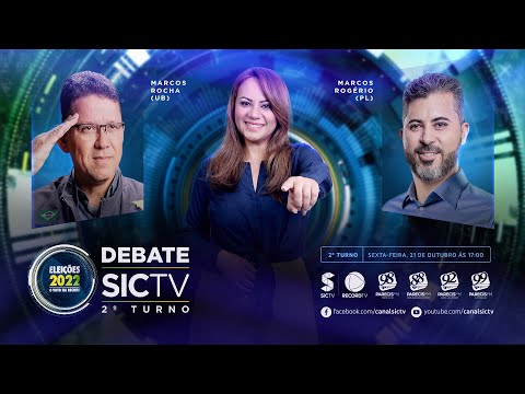 DEBATE DA SIC TV / RECORD TV 2022 | GOVERNO DE RONDÔNIA | 2º TURNO