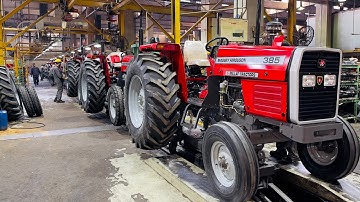 Behind the Scenes: Massey Tractor Full Assembly & Factory Tour