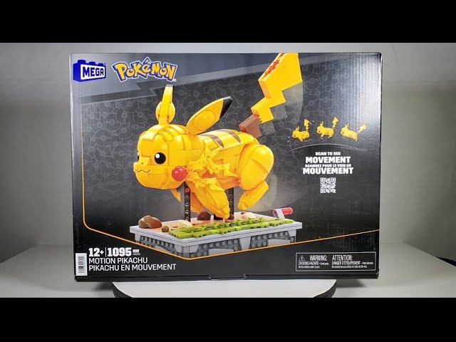  Mattel MEGA Pokémon Collectible Building Toys For Adults, Motion  Pikachu With 1095 Pieces And Running Movement, For Collectors : Toys & Games