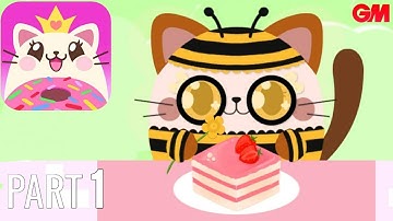 Greedy Cats: Kitty Clicker (by PIKPOK) Android / iOS - walkthrough gameplay part 1