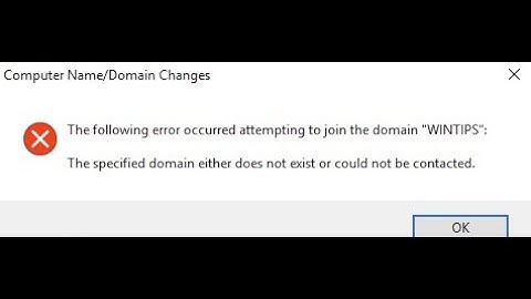 o domínio especificado não existe ou não pôde ser contatado