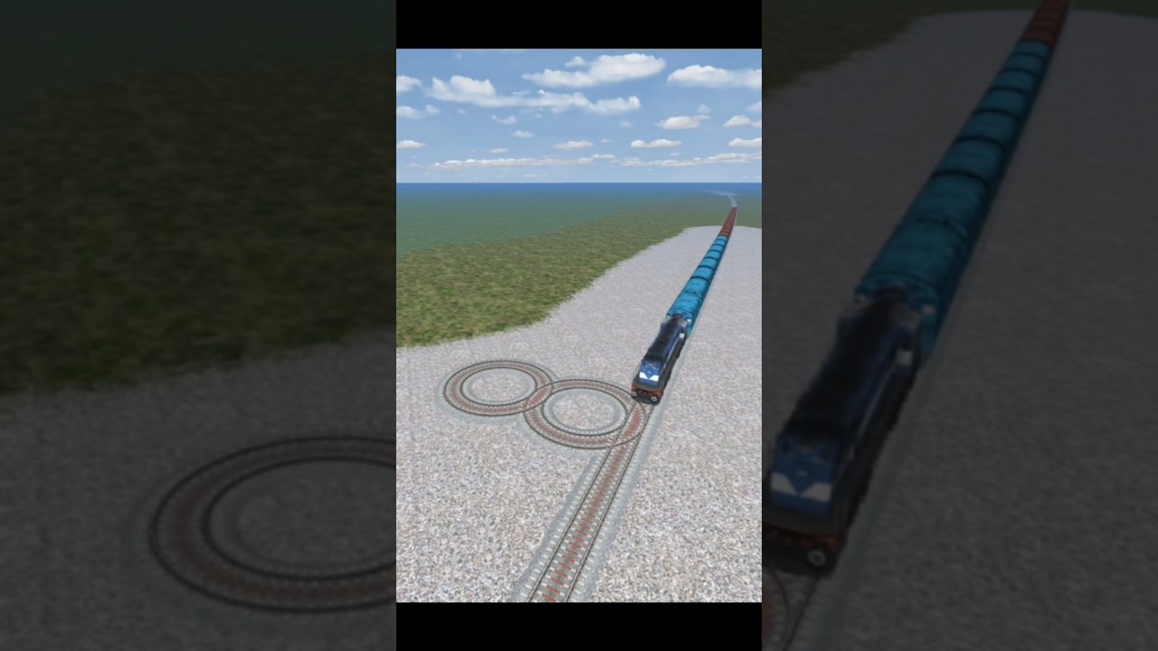 Dangerous Unique Crossing 😱🔥 Indian Train Simulator 