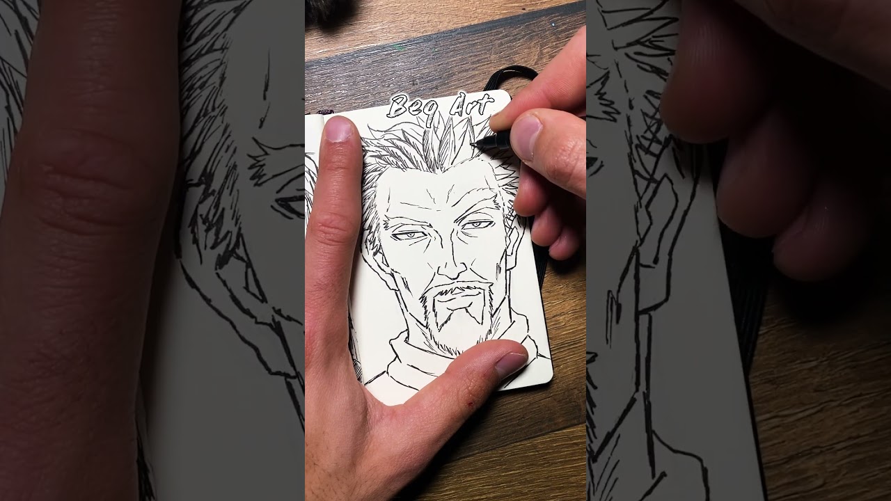 [ASMR] Drawing ASKELADD 🔪😏 - Vinland Saga