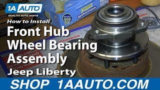 How to Replace Front Hub Assembly 02-07 Jeep Liberty