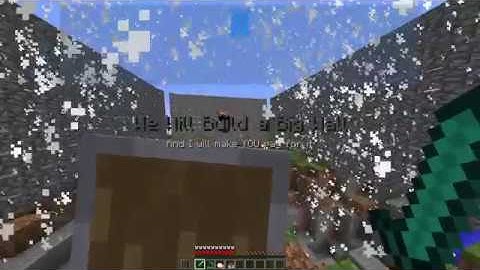 Minecraft | Donald Trump Boss Fight with Two Commands (1.12.2)