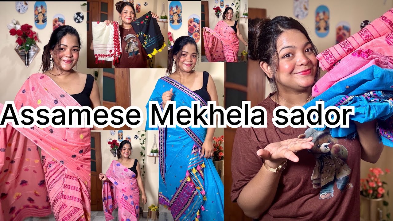 Assamese Mekhela sador haul💕ll meesho haul ll meesho Mekhela sador haul 💕😍