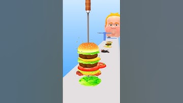 Genius burger run 3d game #ytshorts #gaming #games #viralshorts #shorts